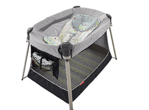 Ultra-Lite Play Yard with Inclined sleeper